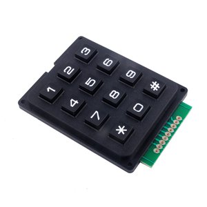 clavier 3*4 touches matrix plastic
