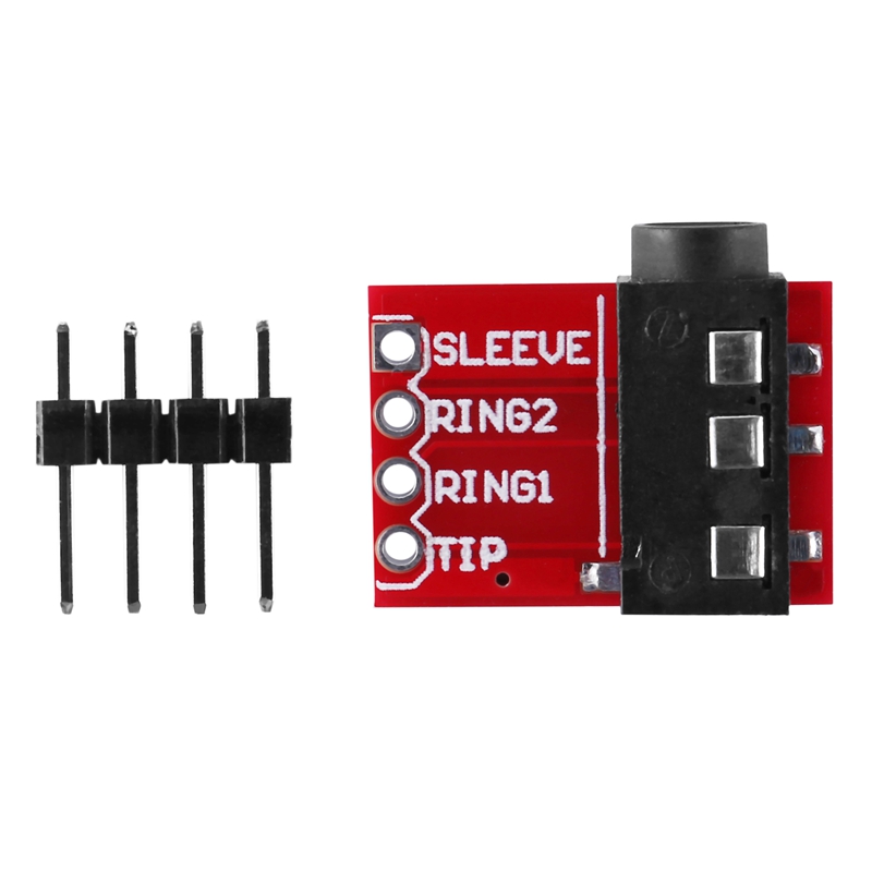 Module de connecteur professionnel pour casque vidéo Audio MP3 TRRS Jack 3.5mm