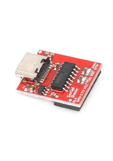 CONVERTISSEUR USB Type C a TTL Module CH340C