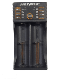 Chargeur de batterie Ni-Mh Ni-Cd Li-ion Li-Fe METAMA, Lii-202 multi-fonction smart 1A