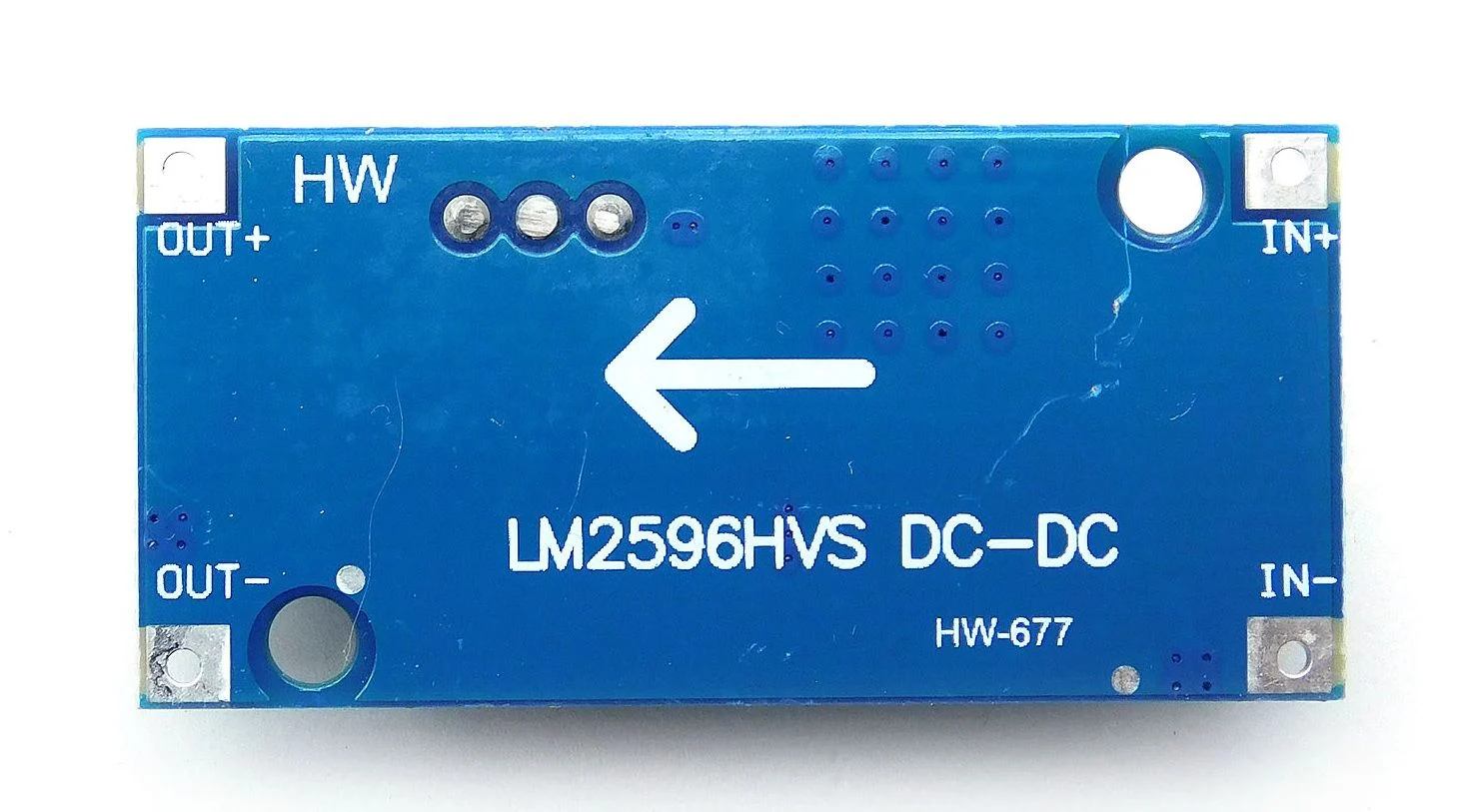 Module abaisseur TENSION LM2596HVS-ADJ 4,5 V ~ 50 V TO 1,25 V ~ 30 V 3A