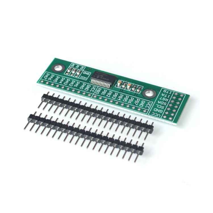 module extension E/S 16 bits bidirectionnel MCP23017