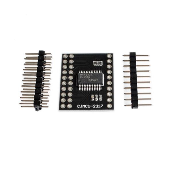 module extension E/S 16 bits  bidirectionnel  MCP23017 Black