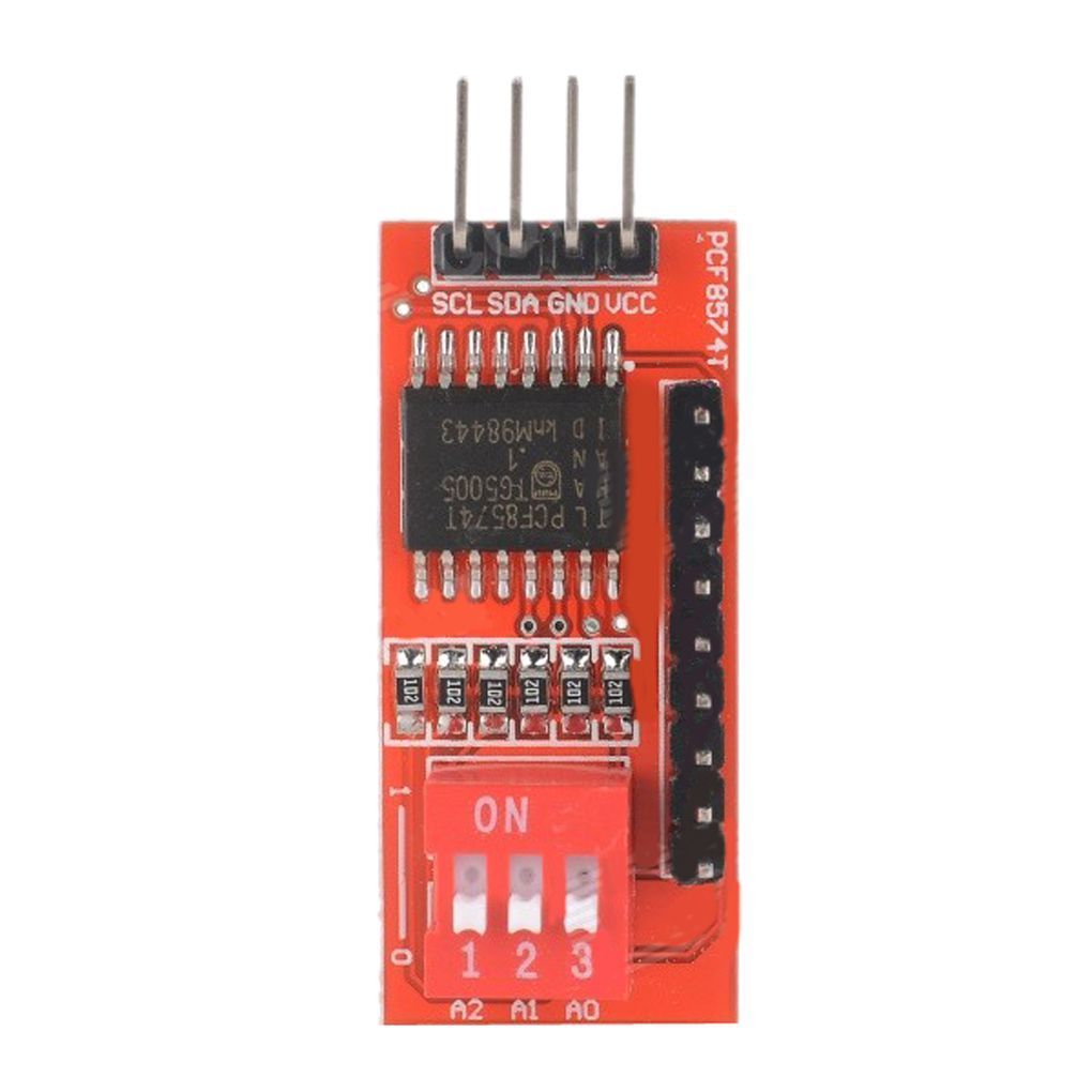 module gpio Multiplexeur pcf8574t i2c 8 bits pcf8574 red