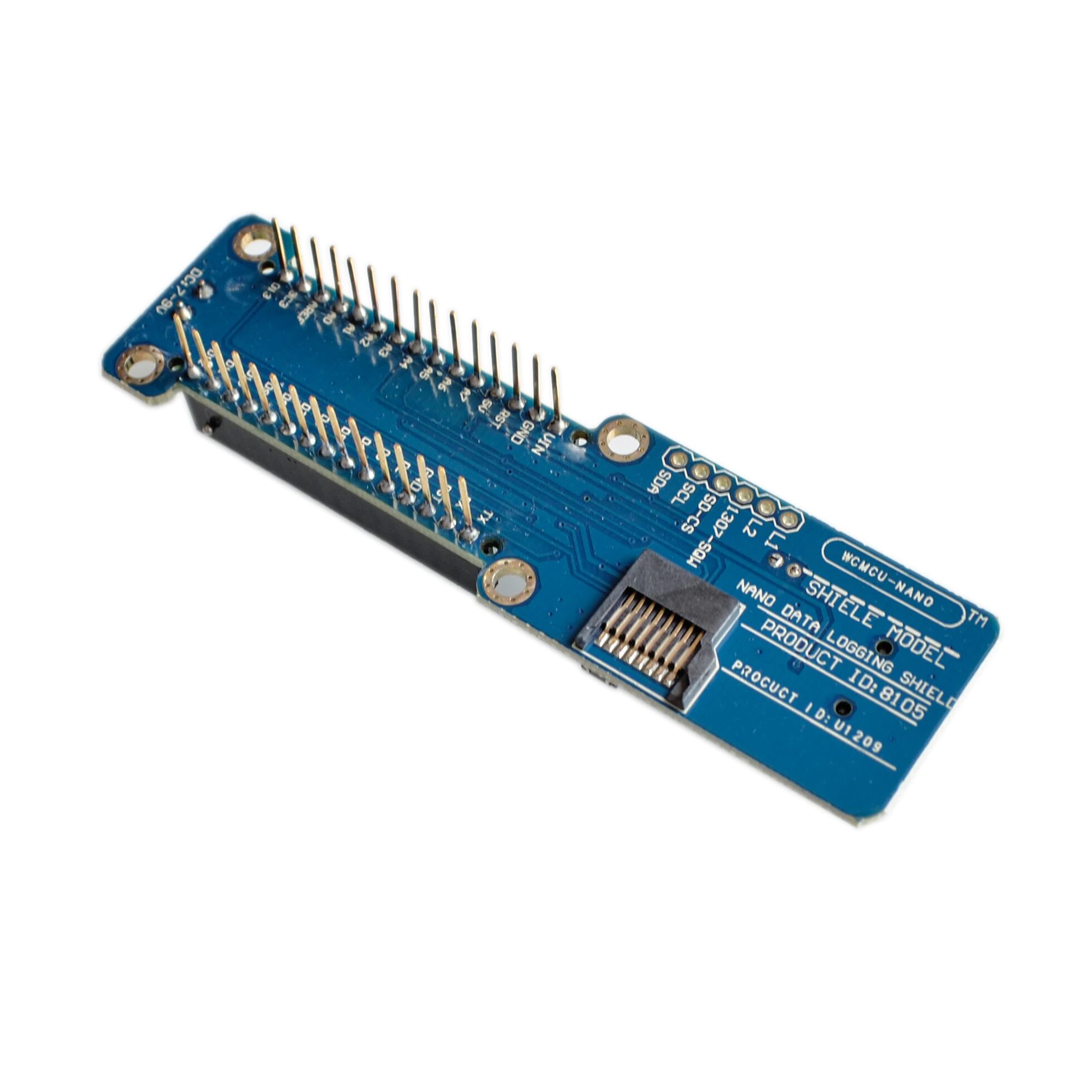 Module d'enregistrement Arduino Nano avec carte SD, horloge RTC