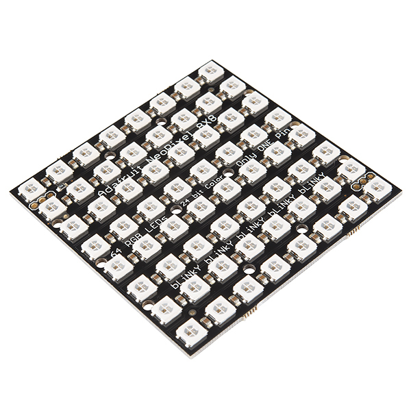 NeoPixel RGB WS2812 8*8 rigide