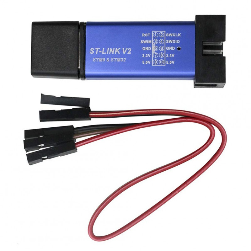 programmateur st-link v2 pour stm8 stm32