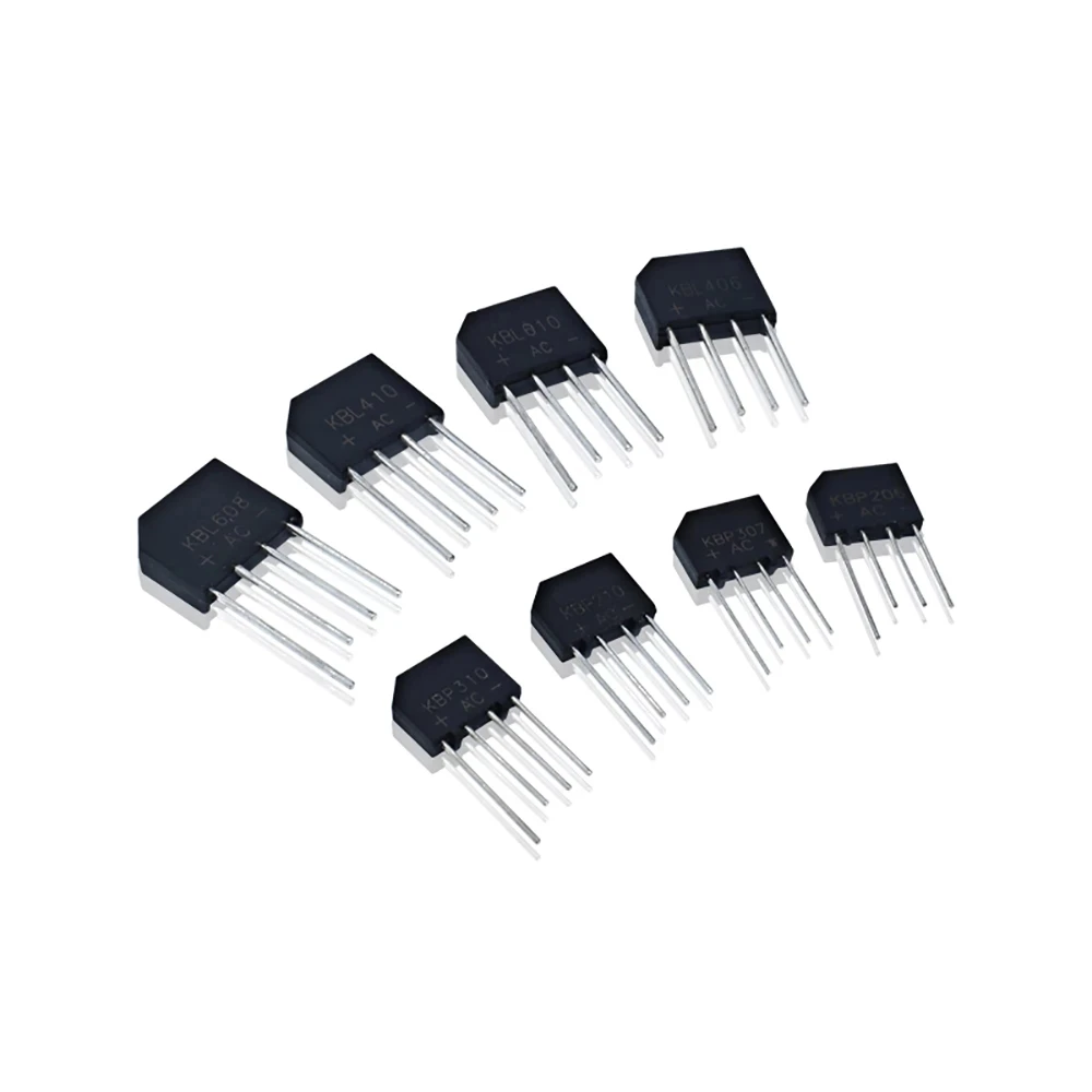 Pont redresseur  de Diode Monophasé  KBL410 KBL-410 4A 1000V  KBL606 KBL406 KBL610 KBL608 KBL408
