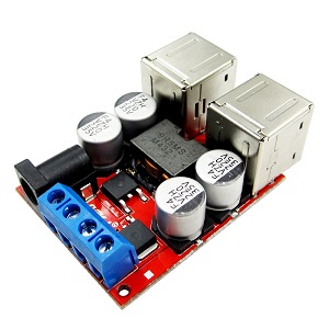 Module d'alimentation Convertisseur DC-DC (8V-35V) TO 5V 8A sortie USB
