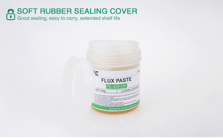 FLUX RELIFE RL-428-OR 100 g Sans halogène Bonne activité Viscosité Résistance d'isolation