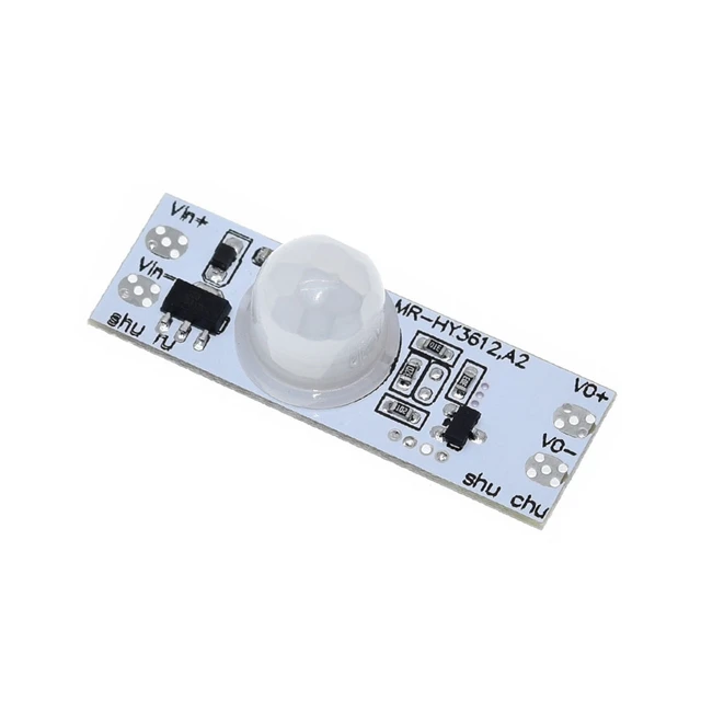 Commutateur de capteur de mouvement PIR,  3M, DC 12-24V, 3A IR