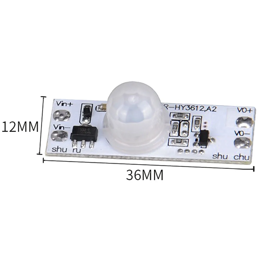 Commutateur de capteur de mouvement PIR,  3M, DC 12-24V, 3A IR