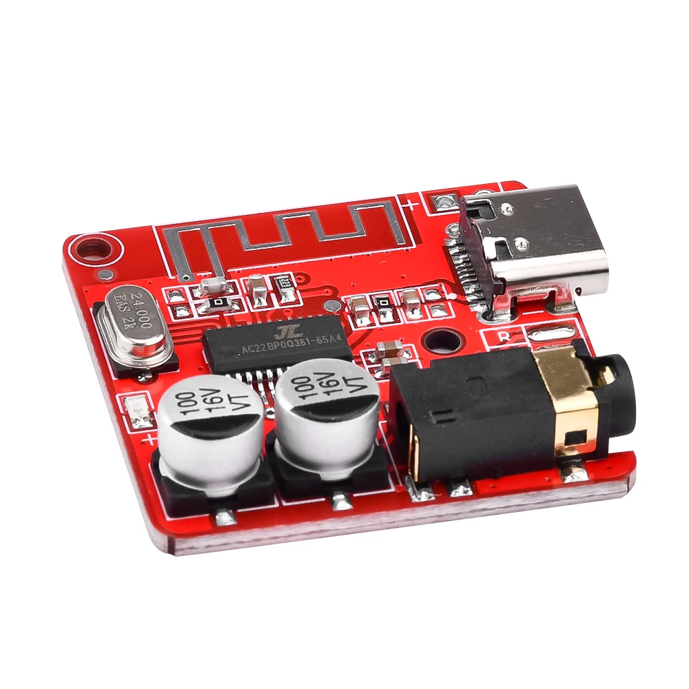 Récepteur audio Bluetooth 3.7 USB Type-C, décodeur sans perte, carte de musique stéréo sans fil.