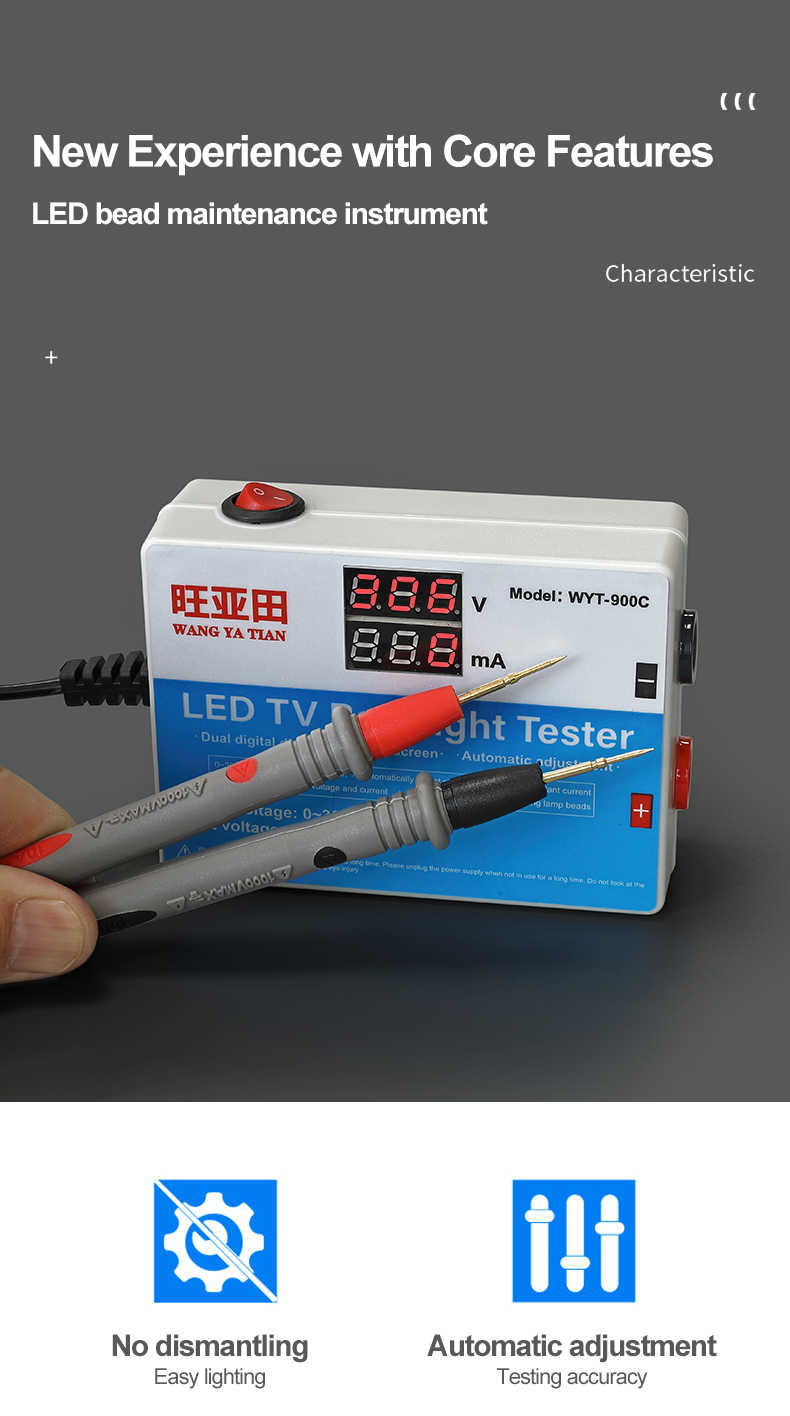 Testeur de bandes LED TV Rétro-éclairage de télévision