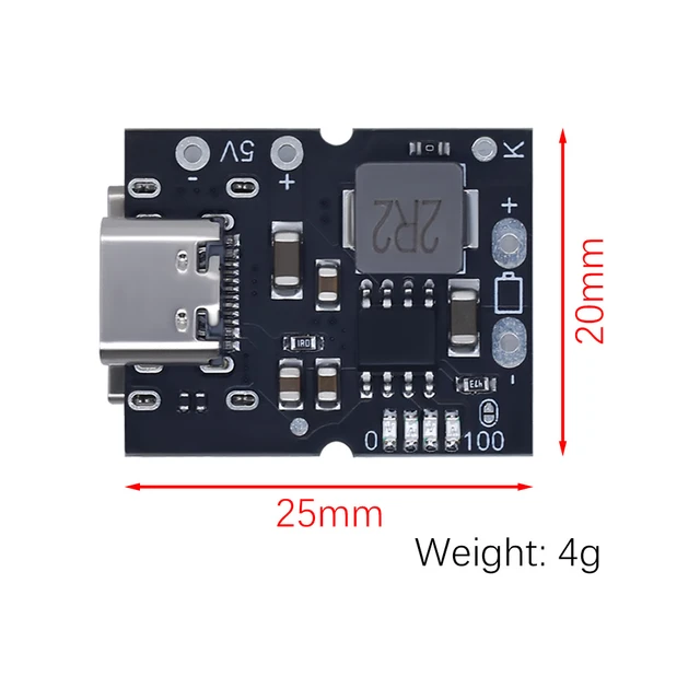carte de protection suralimentation alimentation élévateur 5V 2A