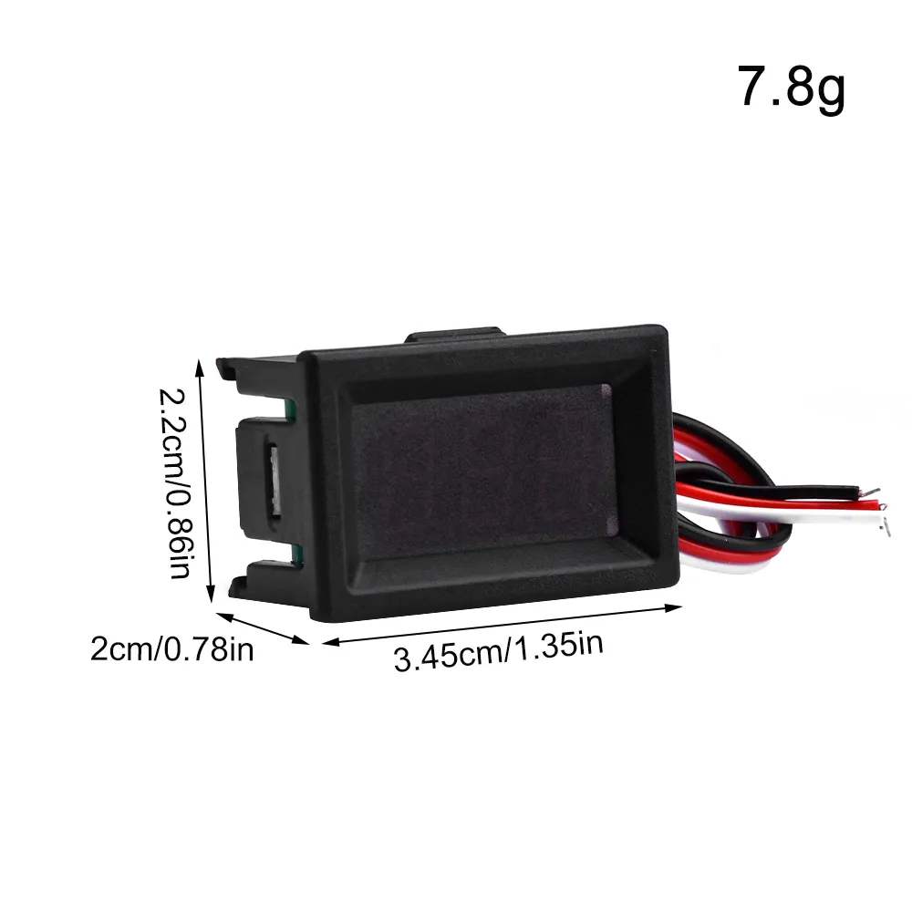 Mini  voltmètre testeur DC 4v-32v 0.36 pouces