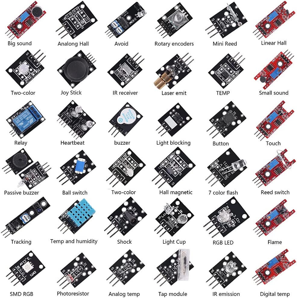 KIT 37 CAPTEUR ARDUINO