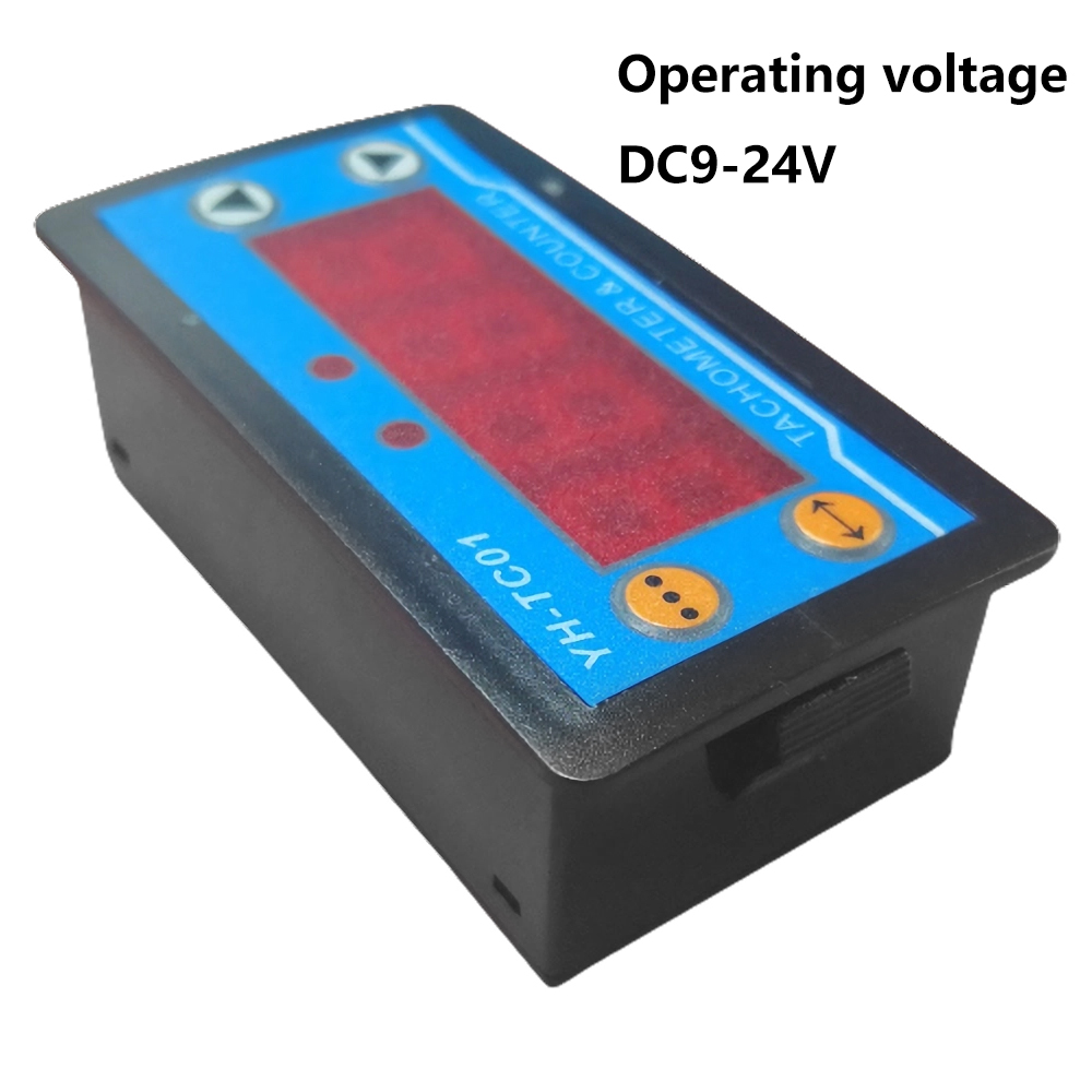Tachymètre Numérique 4 Bits Haute Précision YH-TC01 DC 9-24V 5A Compteur De Vitesse