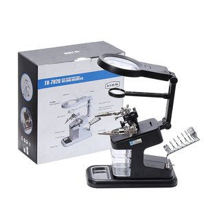 TH-7026  Loupe Lampe De Laboratoire , Led Loupe De Bureau, Led Lampe Loupe