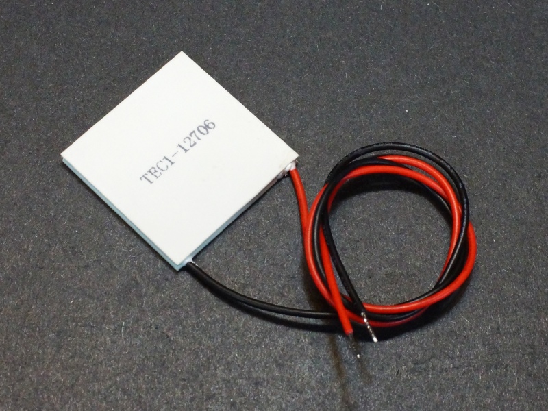 refroidisseur thermoelectrique peltier TEC1-12706
