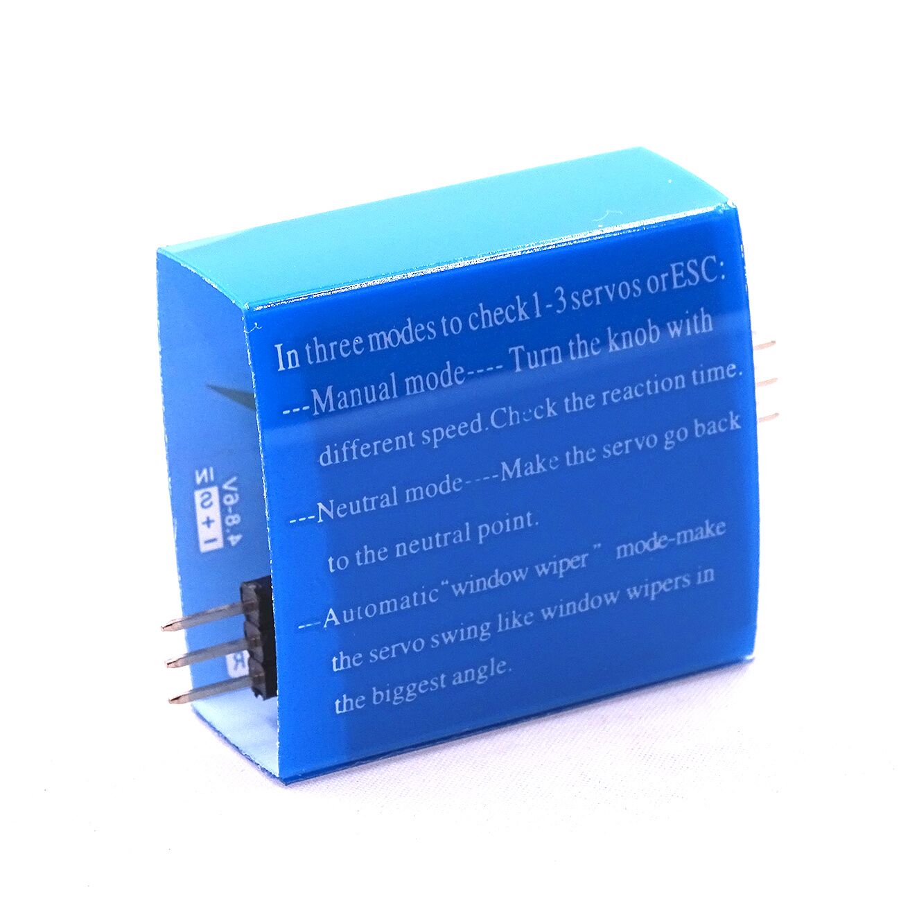 testeur servo moteur arduino