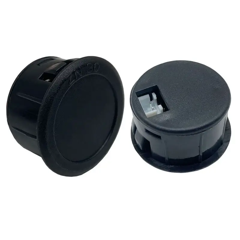 Voltmètre Numérique Circulaire LED À Deux Fils DC5-100V