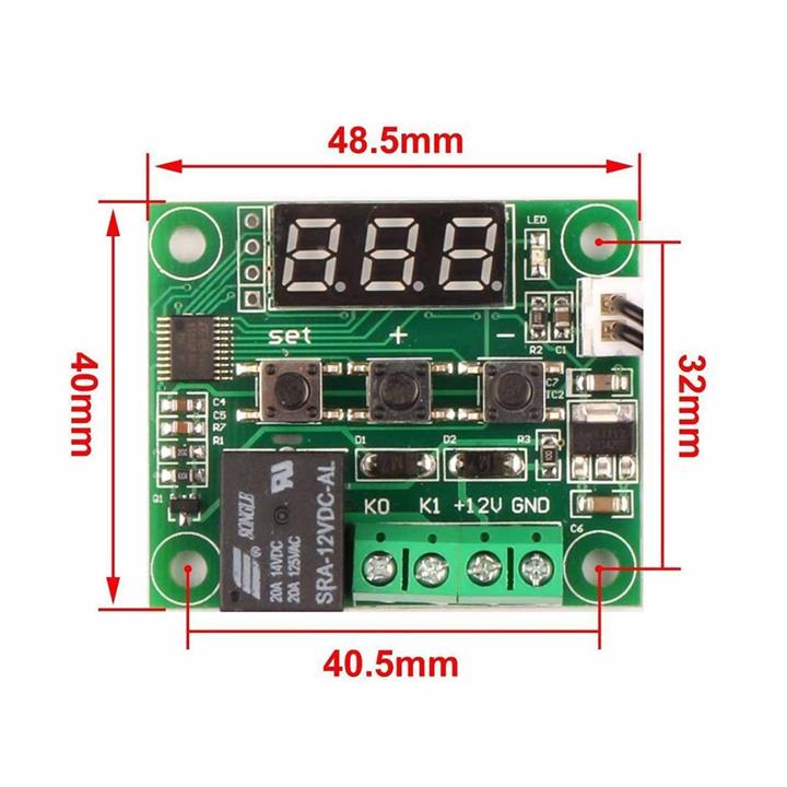 w1209 controleur de temperature