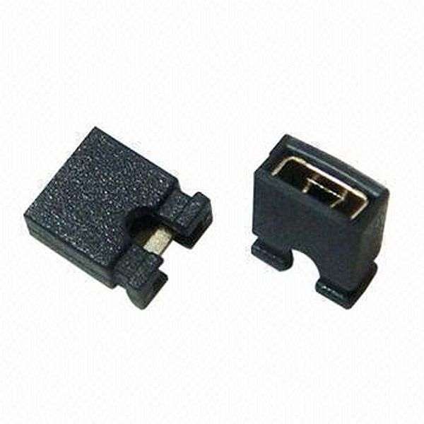 Shunt à 2 broches - Pas de 2,54 mm - Capuchon de cavalier