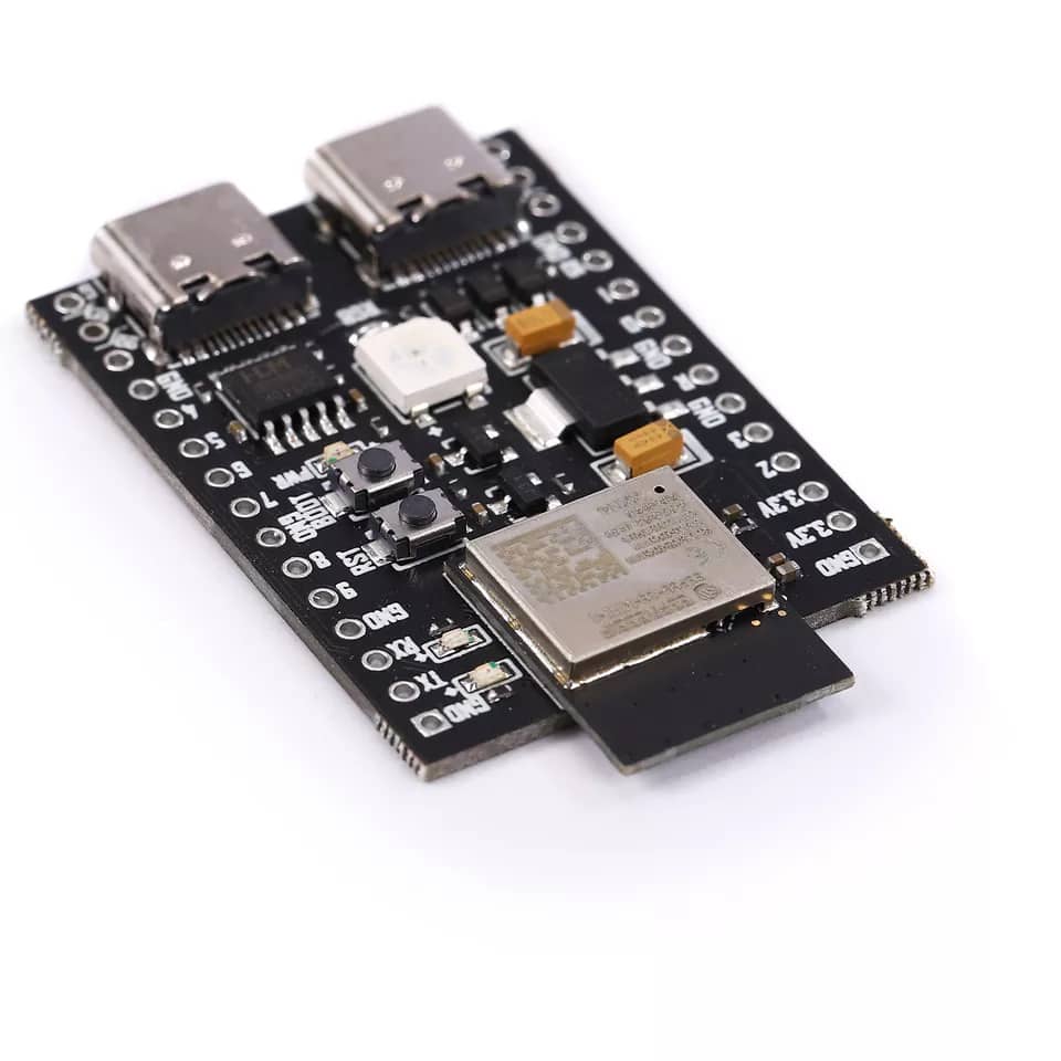 MINI ESP32-C3 Dual USB AI-DevKitM-1