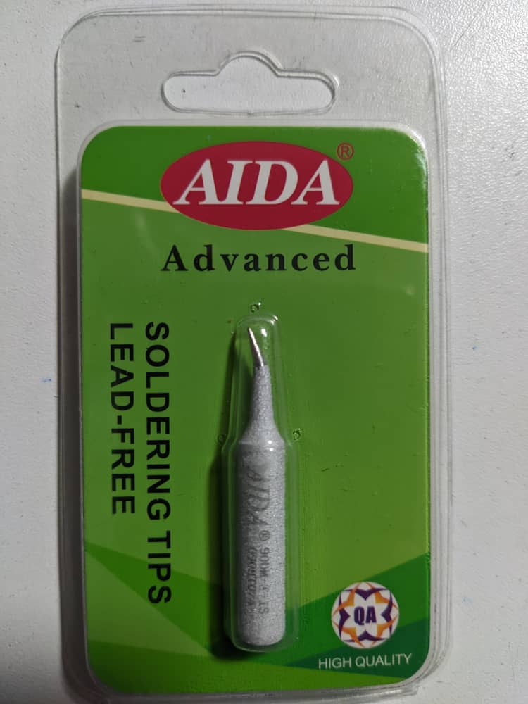 Tete fer a souder AIDA 900M-T-IS courbée