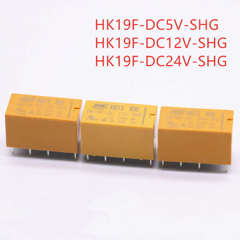 Relais HK19F 5V 12V 24V