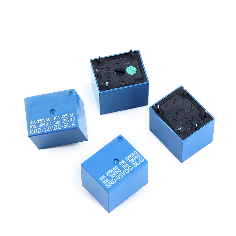 Relais 10A SRD-05VDC-SL-C  SRD-12VDC-SL-C SRD-24VDC-SL-C