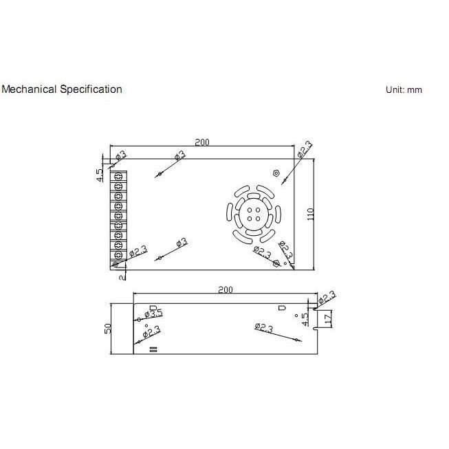 alimentations a decoupage tension 220v AC 12 v DC 10A