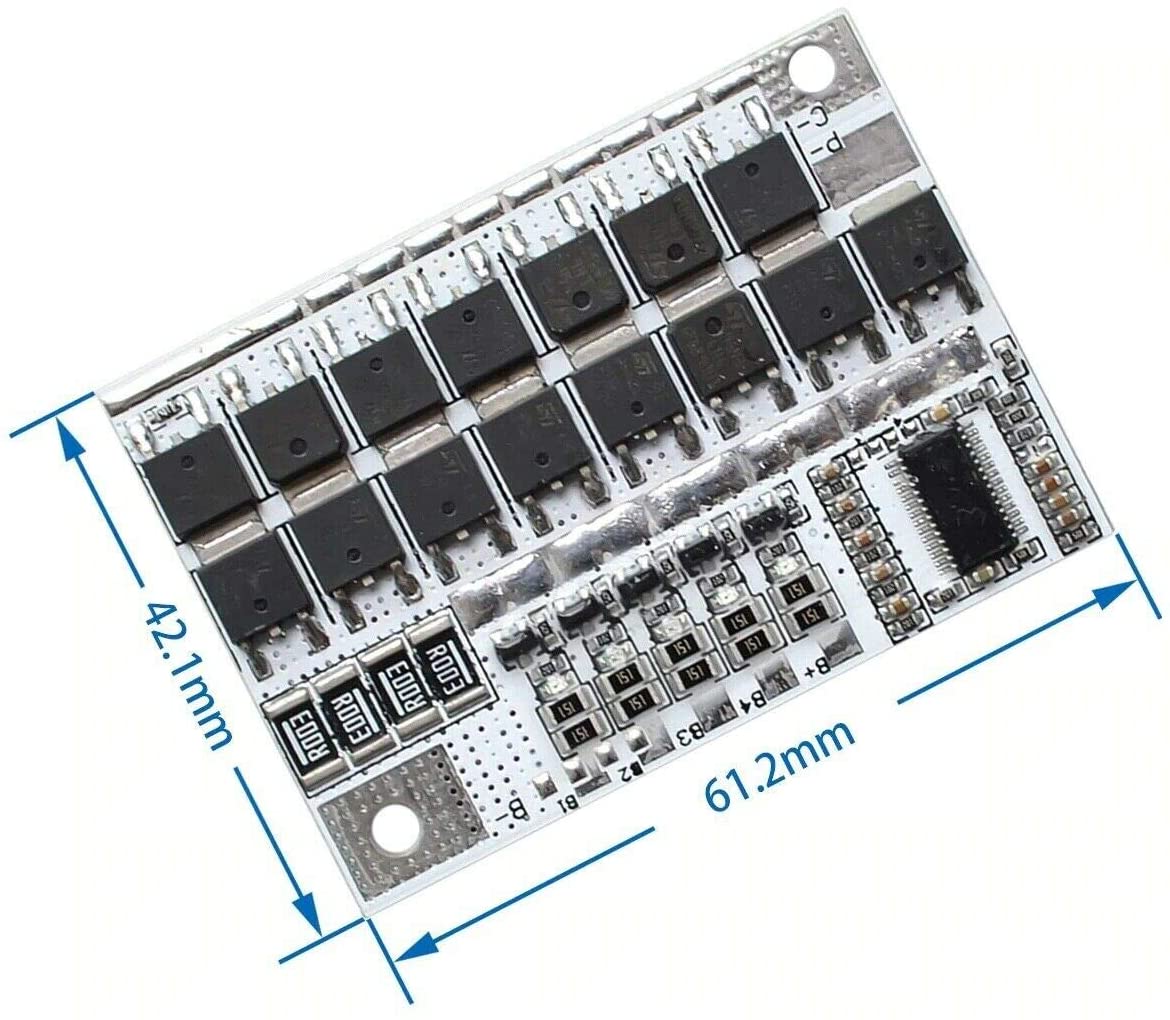 BMS 5s 100A chargeur batterie Lithium-ion 18650  18v 21v li-ion