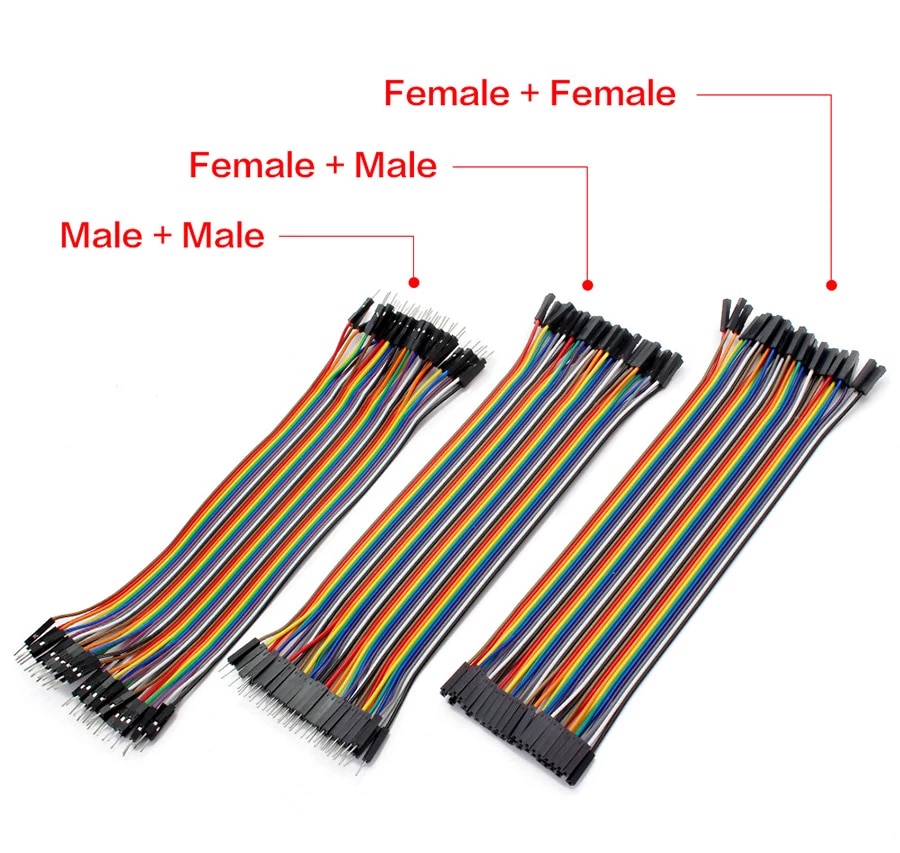 kit 40 CABLE DUPONT jumper 20 CM