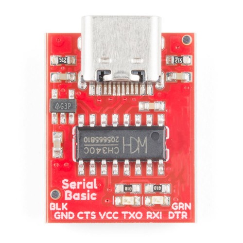 CONVERTISSEUR USB Type C a TTL Module CH340C