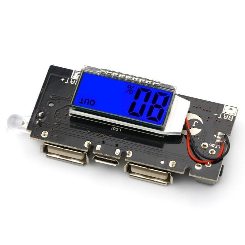 CHARGEUR batterie Lithium 18650 Module d'alimentation USB 5V 1A 2,1A