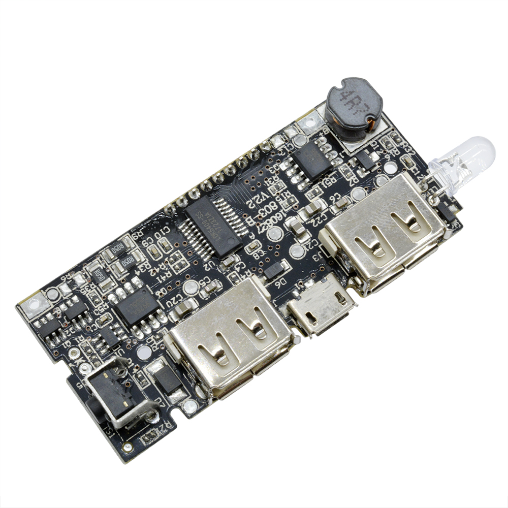 CHARGEUR batterie Lithium 18650 Module d'alimentation USB 5V 1A 2,1A