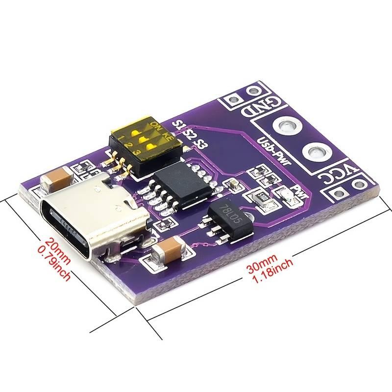 Détecteur de Charge rapide type-c QC, AFC, PD2.0, PD3.0 à DC