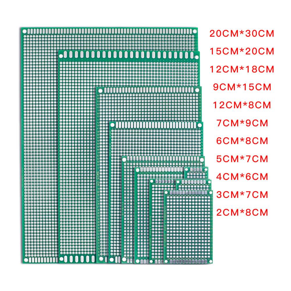 PLAQUETTE PERFOREE DOUBLE FACE, 9x15, 8x12, 7x9, 6x8, 5x7, 4x6, 3x7, 2x8 cm