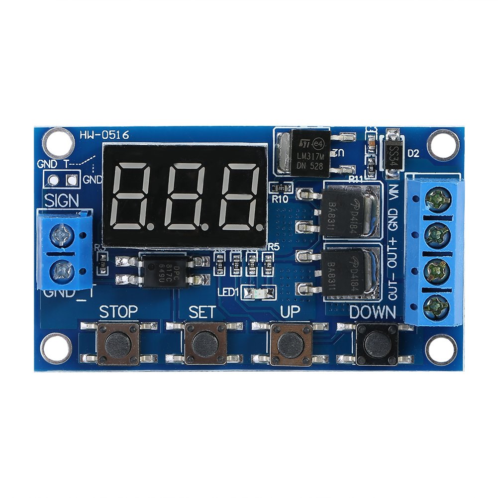 Module  temporisé  Minuterie Dual-MOS Commutateur  DC5-36V