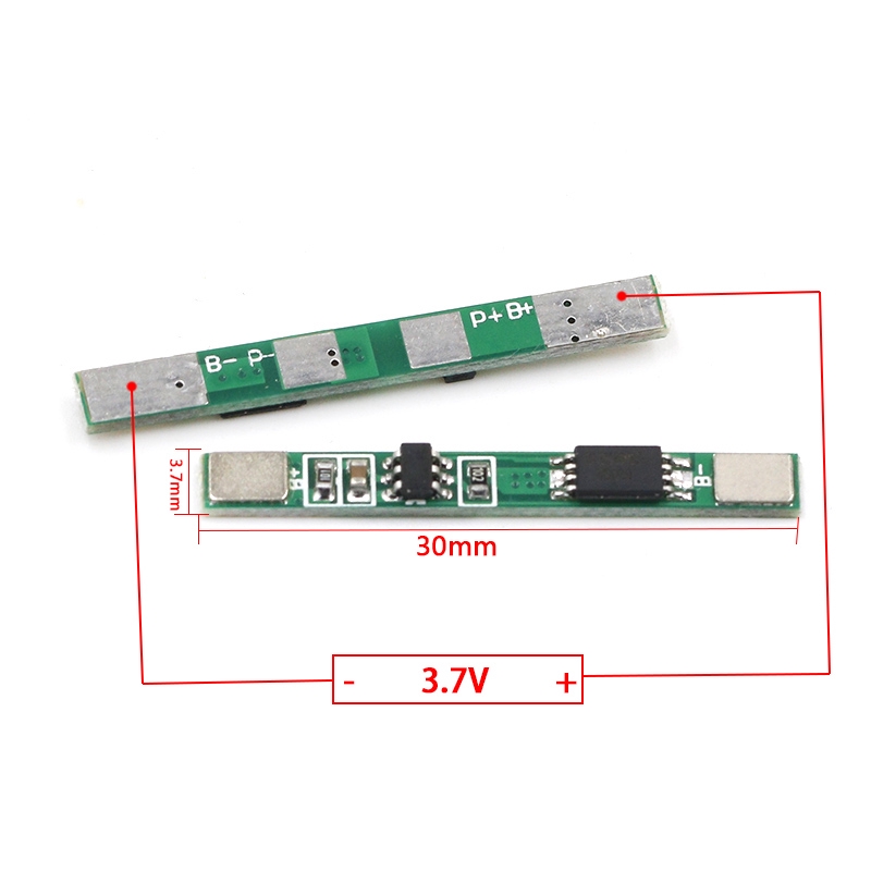 Carte De Protection BMS 1S 3.7V 2.5A Pour Batterie 18650