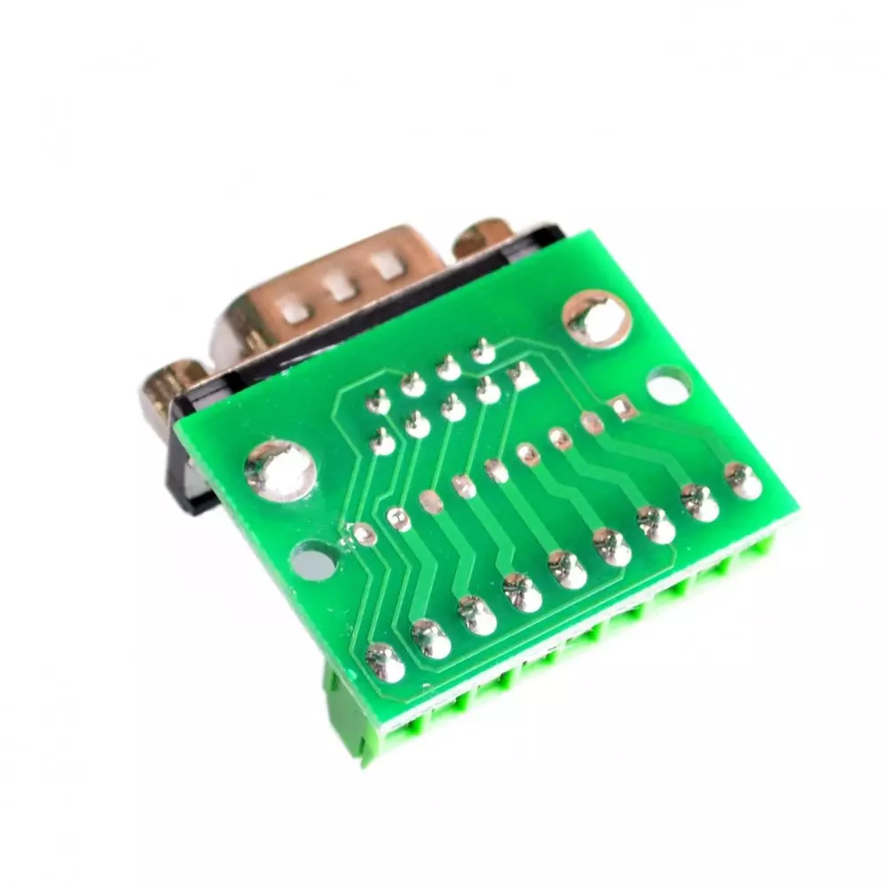 DB9 RS232 Adaptateur femelle a 9 Position Terminal