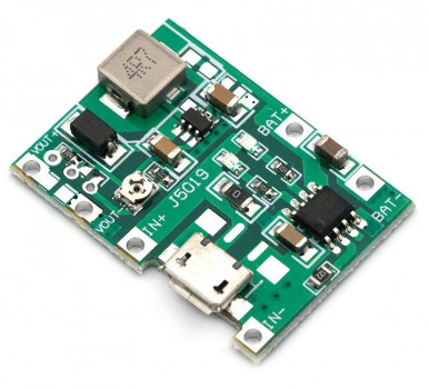 TP4056 Chargeur De Batterie Lithium-Ion Avec Convertisseur Élévateur Arduino