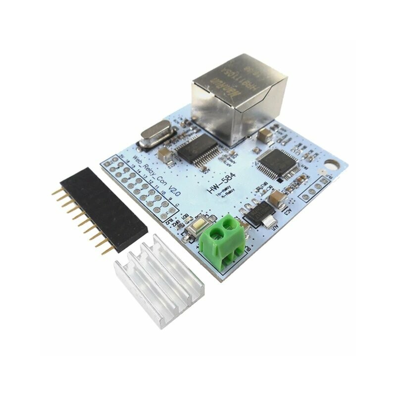Commutateur de commande réseau Ethernet RJ45 de relais 8 canaux W5100