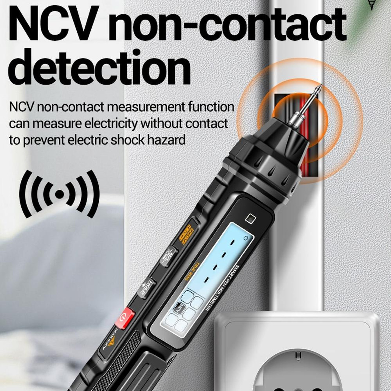 ANENG A3005B stylo capteur multimetre Intelligent, testeur de sequence de phases pour le depannage electrique