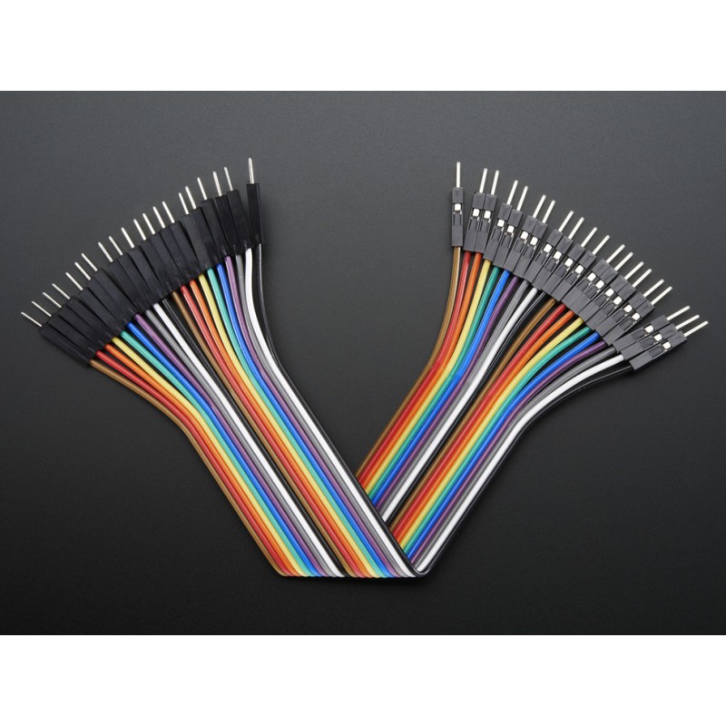 KIT DE 40 WIRES MALE-MALE 20 CM PREMIUM DUPONT