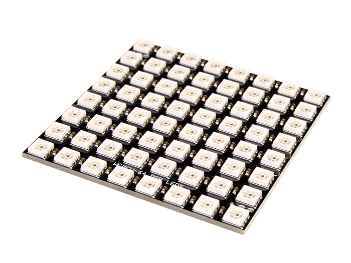 NeoPixel RGB WS2812 8*8 rigide
