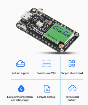 IOT Lora Node 868-915MHZ 433MHZ ASR6501 SX1262