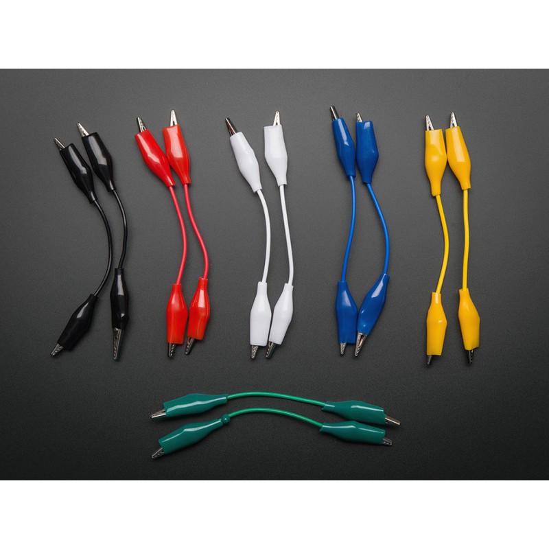 CABLES AVEC PINCES CROCODILES